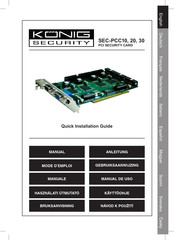 König SEC-PCC10 Manual De Uso