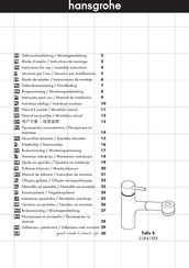 Hansgrohe Talis S 32841000 Instrucciones De Montaje