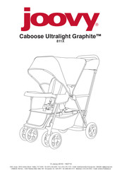 Joovy Caboose Ultralight Graphite 811X Manual De Instrucciones