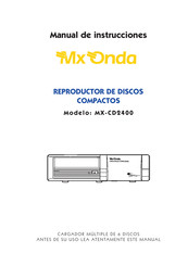 Mx Onda MX-CD2400 Manual De Instrucciones