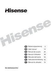 Hisense RD-39DR4SAA/CPA1 Manual Del Usuario