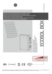 Bauer ECOSOL BOX Instrucciones De Uso Y De Instalacion