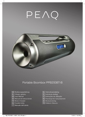 Peaq PPB200BT-B Manual De Instrucciones