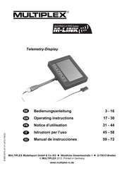 Multiplex 4 5182 Manual De Instrucciones