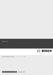 Bosch HBB74C0 Serie Instrucciones De Uso