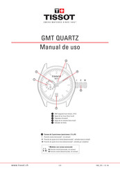 Tissot GMT QUARTZ Manual De Uso