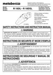 Metabo HPT R 18DL Manual De Instrucciones