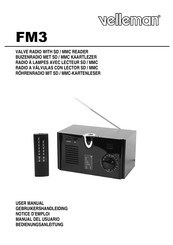 Velleman FM3 Manual Del Usuario