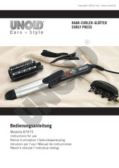 Unold 87475 Manual De Instrucciones