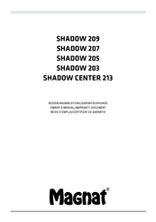 Magnat SHADOW 207 Manual De Instrucciones