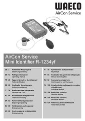 Waeco Mini Identifier R-1234yf Instrucciones De Uso