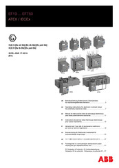 ABB EF460 Manual De Instrucciones