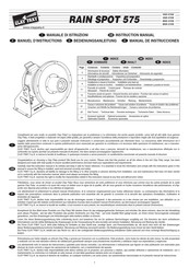 Clay Paky RAIN SPOT MSD 575W Manual De Instrucciones