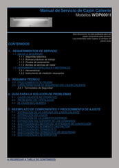 GE Profile WDP6001I Manual De Servicio