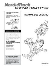 NordicTrack GRAND TOUR PRO Manual Del Usuario