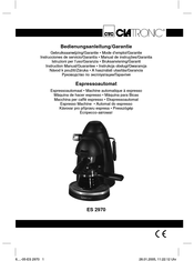 Clatronic ES 2970 Instrucciones De Servicio