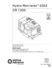 Nilfisk-Advance Hydro-Retriever 2052 Instrucciones De Uso