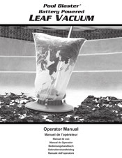 Pool Blaster LEAF VACUUM Manual De Uso