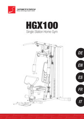 SPORTSTECH HGX100 Manual De Instrucciones