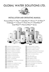 Global Water Flow-Thru Serie Manual De Instalación Y Funcionamiento