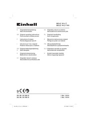 EINHELL 34.108.15 Manual De Instrucciones Original