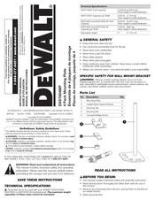 Dewalt DXSTA04MP Manual De Instrucciones