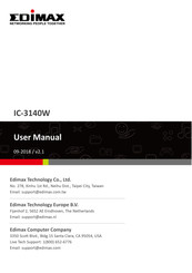 Edimax IC-3140W Manual Del Usuario