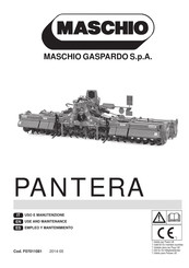 Maschio PANTERA Empleo Y Mantenimiento