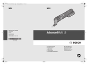 Bosch AdvancedMulti 18 Instrucciones De Uso Manual Original