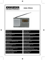 König Electronic HAV-PR22 Manual De Uso