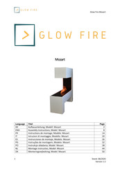 Glow Fire Mozart Instrucciones De Montaje