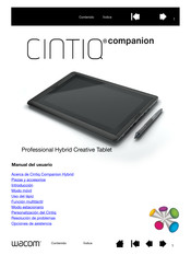 Wacom CINTIQ companion Manual Del Usuario