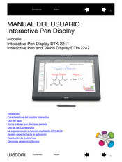 Wacom DTH-2242 Manual Del Usuario