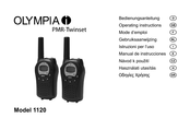 Olympia PMR-Twinset 1120 Manual De Instrucciones