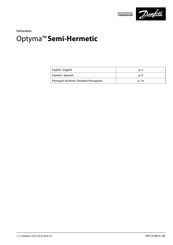 Danfoss Optyma Semi-Hermetic Serie Manual De Uso