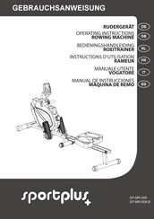 Sportplus SP-MR-008 Manual De Instrucciones