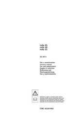 Floorpul ruby 55 Manual De Uso Y Mantenimiento