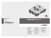 Bosch AdvancedTableCut 52 Manual Original