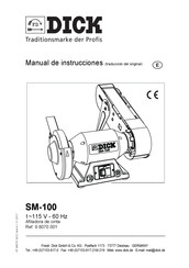 Dick SM-100 Manual De Instrucciones