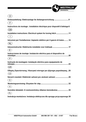Westfalia Automotive 46 216 919 Instrucciones De Montaje
