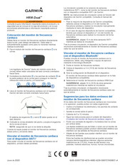 Garmin HRM-Dual Manual De Instrucciones