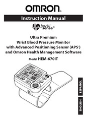 Omron HEM-670IT Manual De Uso