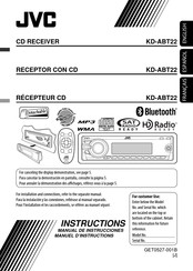 JVC KD-ABT22 Manual De Instrucciones