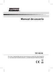 Datacom TDT-HD160 Manual De Usuario