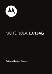 Motorola EX124G Manual De Uso