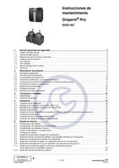 Grundfos Oxiperm Pro OCD-162 Instrucciones De Mantenimiento