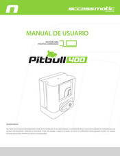 Accessmatic Pitbull 400 Manual De Usuario