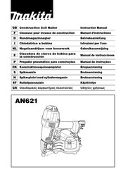 Makita AN621 Manual De Instrucciones