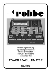 ROBBE POWER PEAK ULTIMATE 2 Manual De Uso
