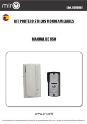 Miro 620006 Manual De Uso